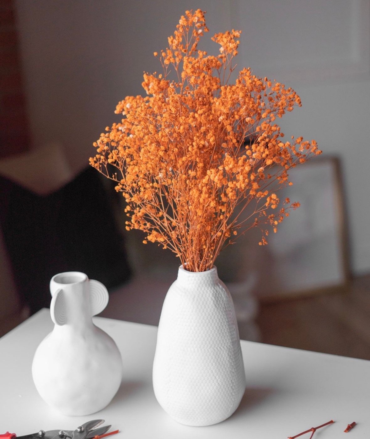Orange Baby's Breath